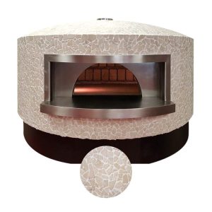 Revêtement de four en marbre travertin blanc