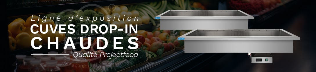 CUVES DROP-IN CHAUDES