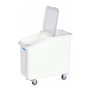 Chariot à farine sur roues en polycarbonate de 102 litres – Image 2