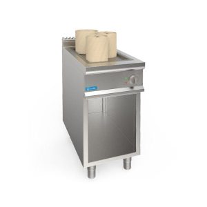 Cuiseur à vapeur électrique sur base avec paniers capacité 38 lt - profondeur 900 mm