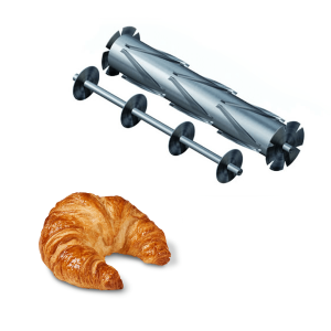 Rouleau croissant de 5 triangles de pâte par rangée – Image 1