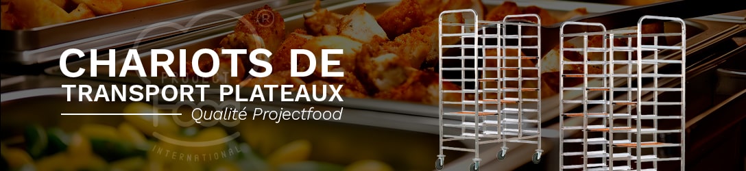 CHARIOTS DE TRANSPORT PLATEAUX