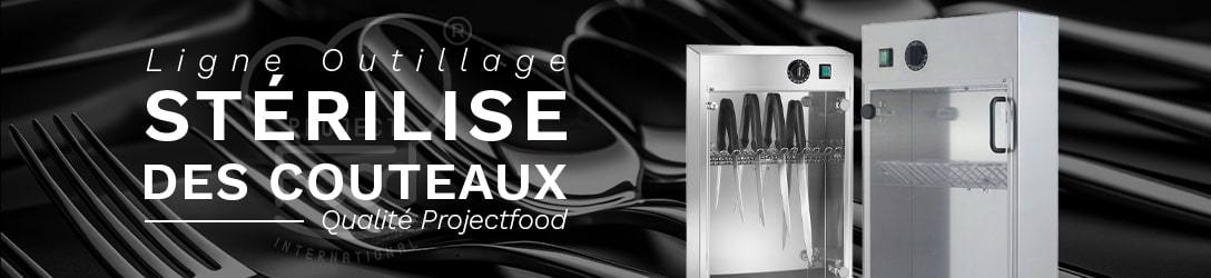 STÉRILISE DES COUTEAUX