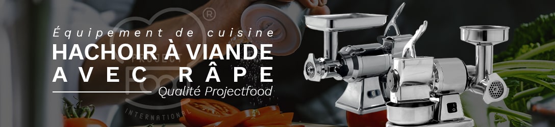 HACHOIR À VIANDE AVEC RÂPE