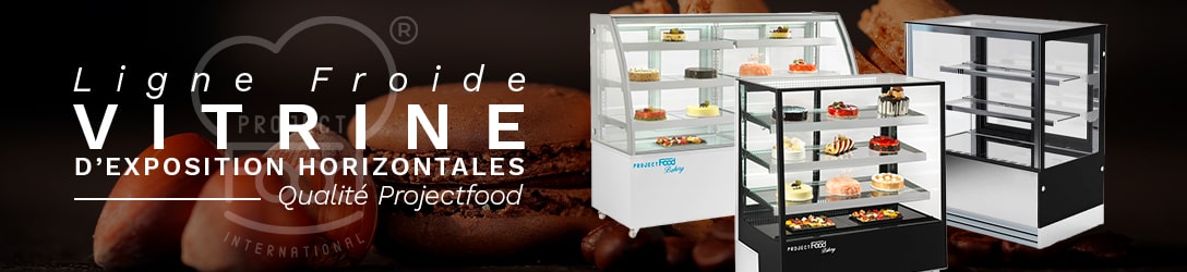 VITRINES HORIZONTALES FROIDES