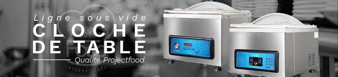 SOUS VIDE À CLOCHE DE TABLE